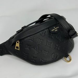 Authentic Louis Vuitton Empreinte Noir Bumbag